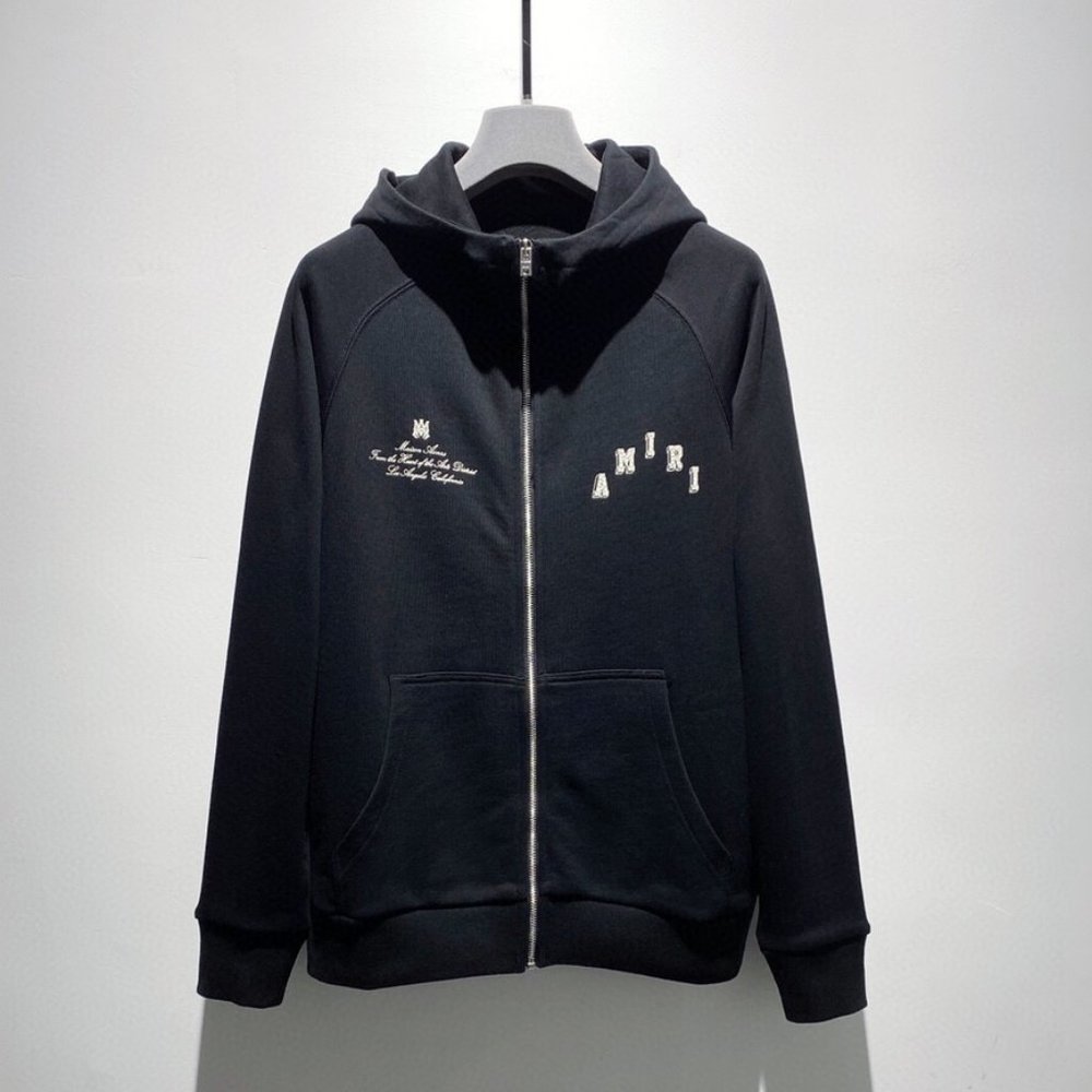 AMIRI Vintage Collegiate Zip Hoodie